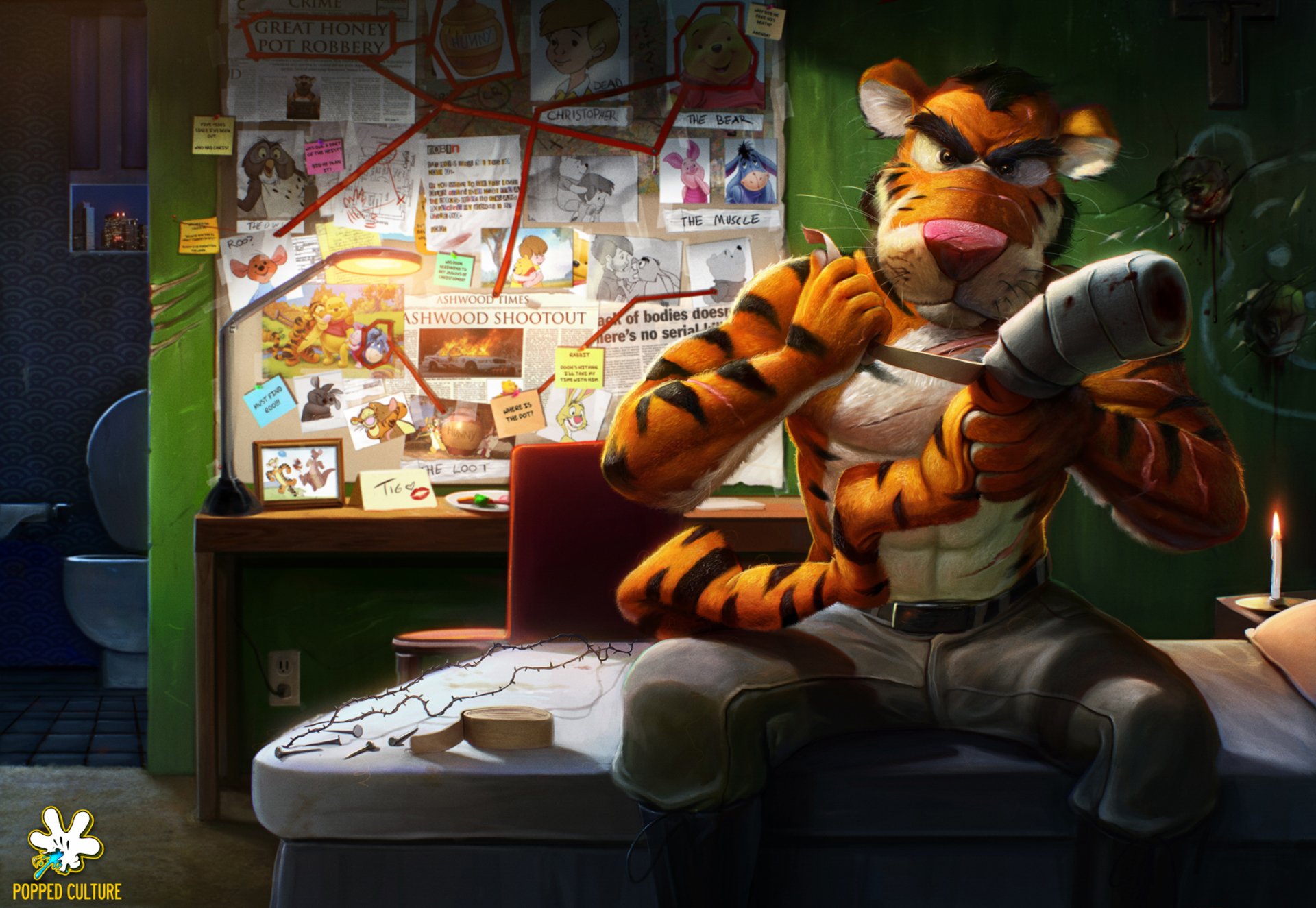 tiger revenge art bandage