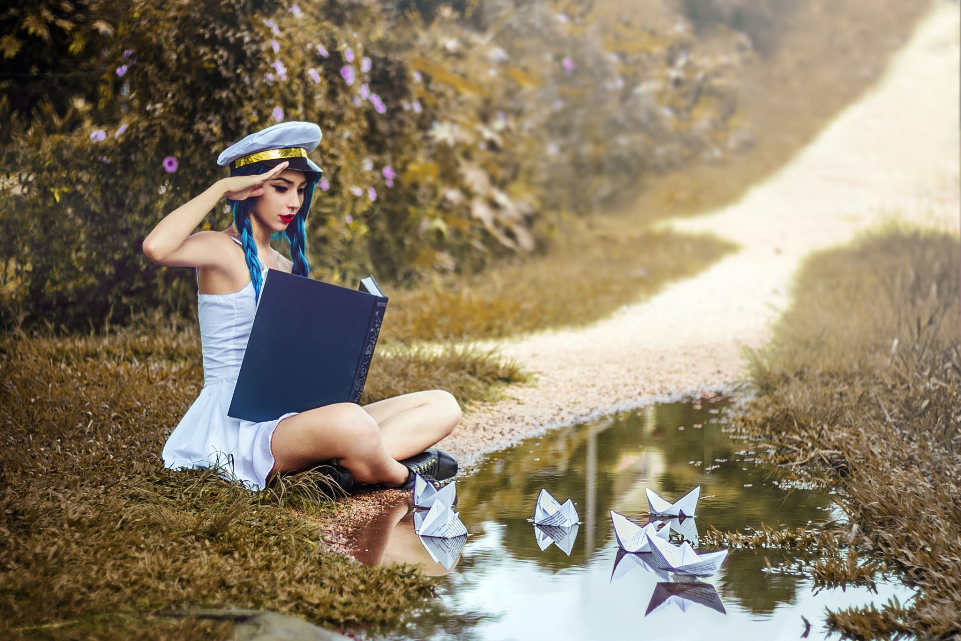 la jeune fille des bateaux la situation