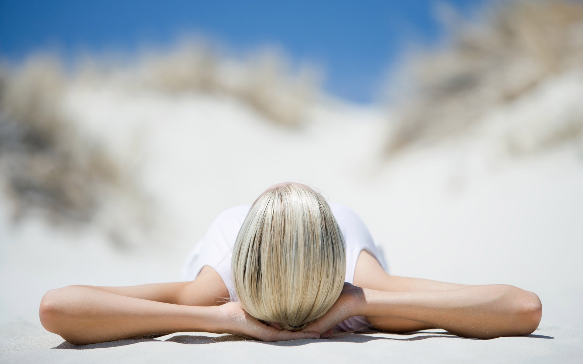 ragazza natura relax sole spiaggia umore