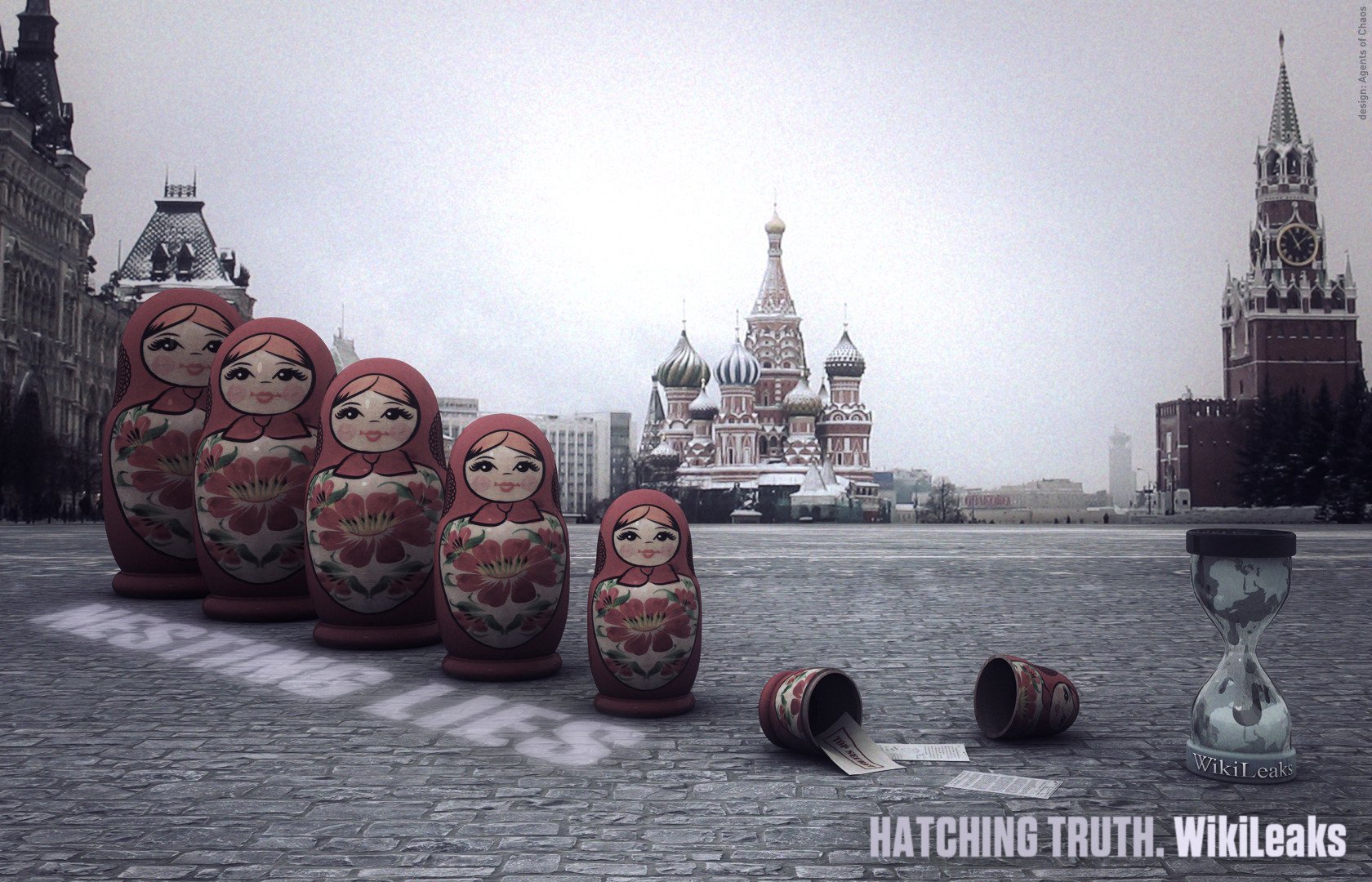 wikileaks moscow matryoshka the kremlin red square freedom of speech