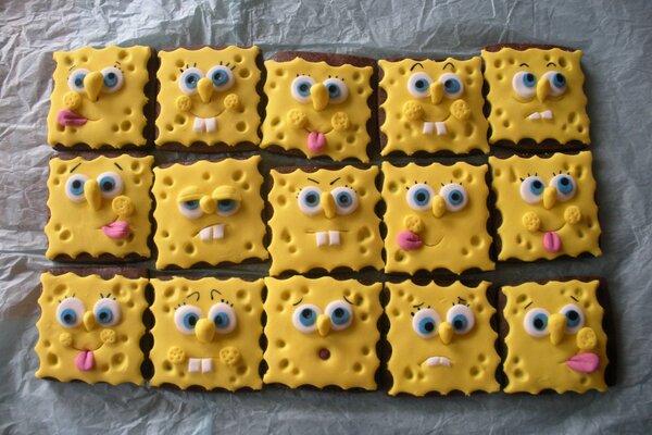 Galletas de Bob Esponja