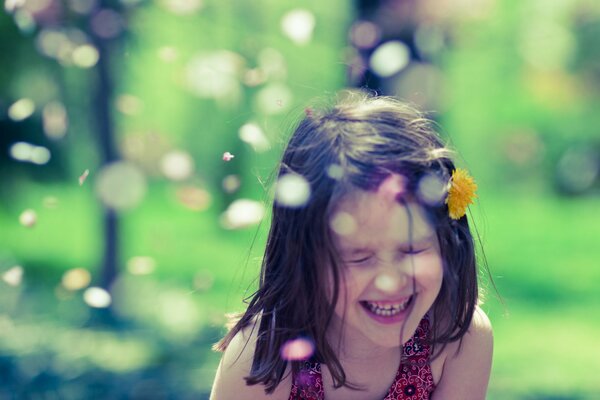 Le rire des enfants est un charme inestimable