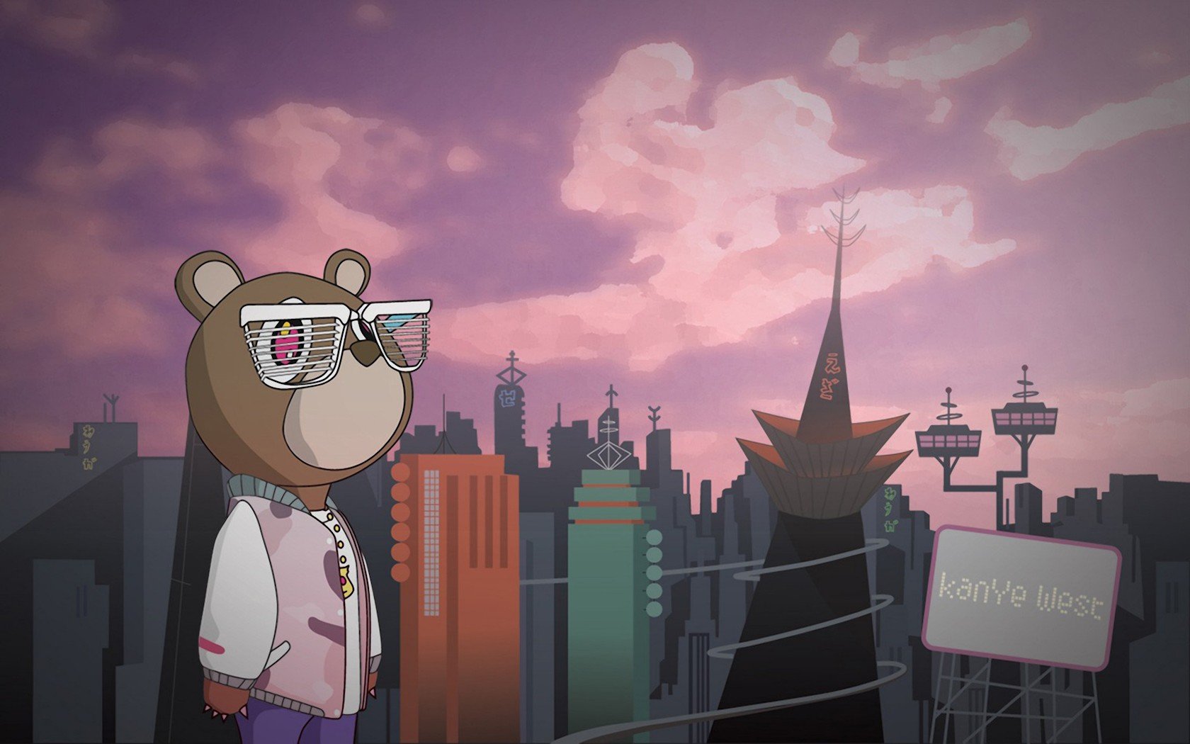 kanye west bear town sunglasses music