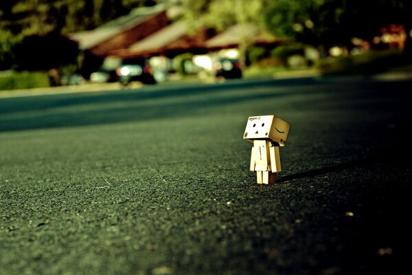 Little danbo in a big city