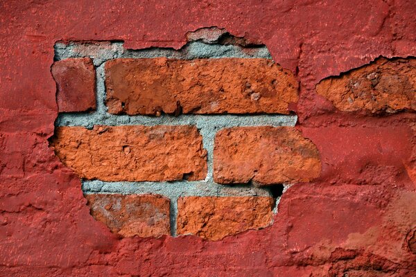 Gebrochene Mauer Hintergrund