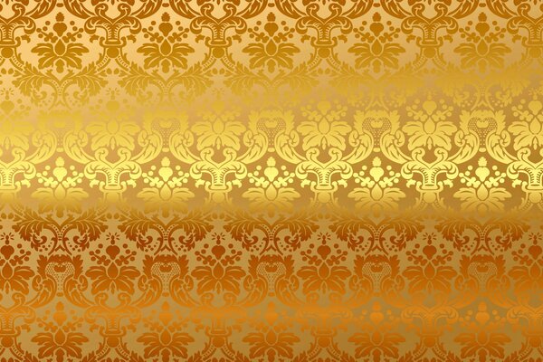 Golden iridescent pattern on a pale background