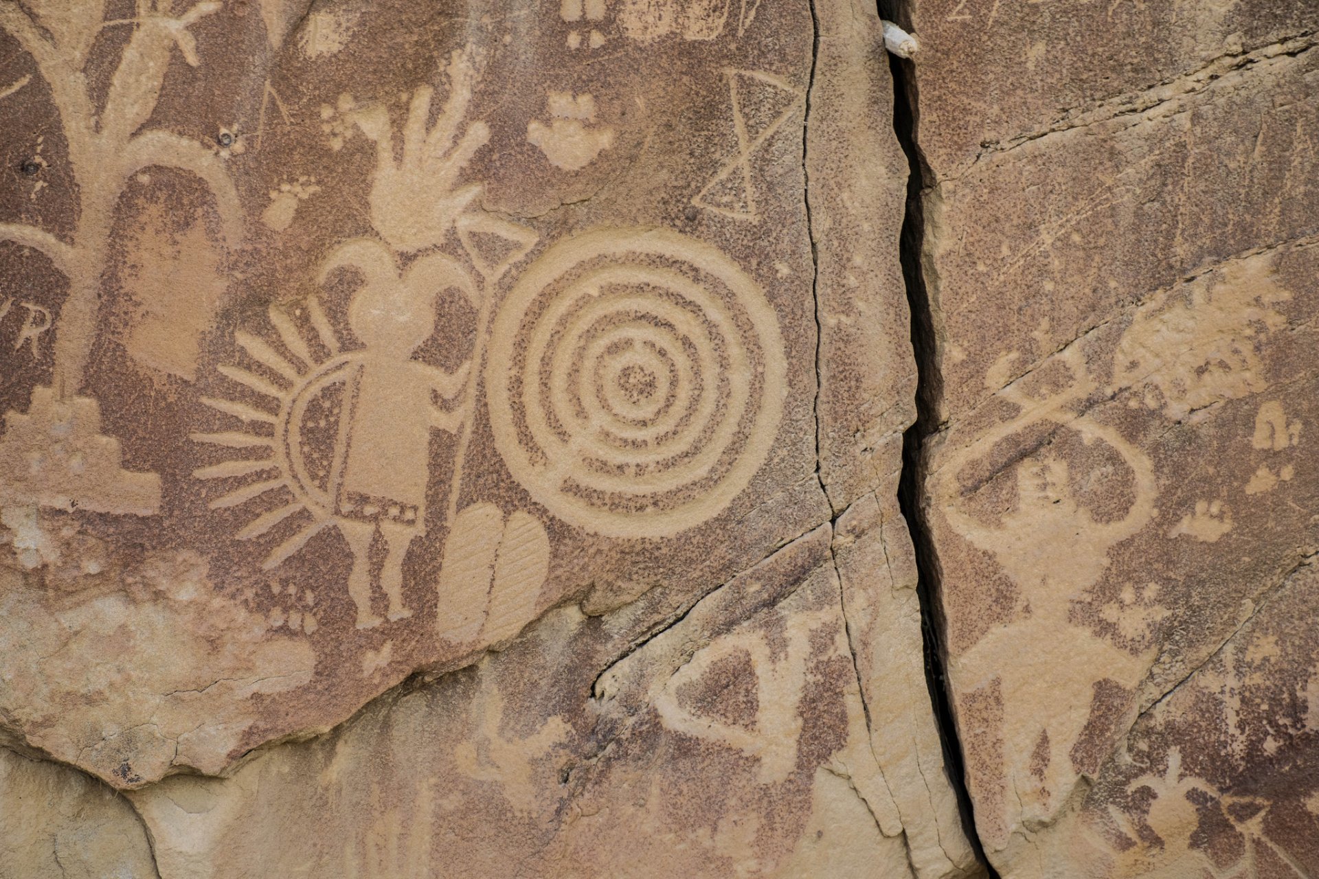 canyon nouveau-mexique hiéroglyphes antiquité