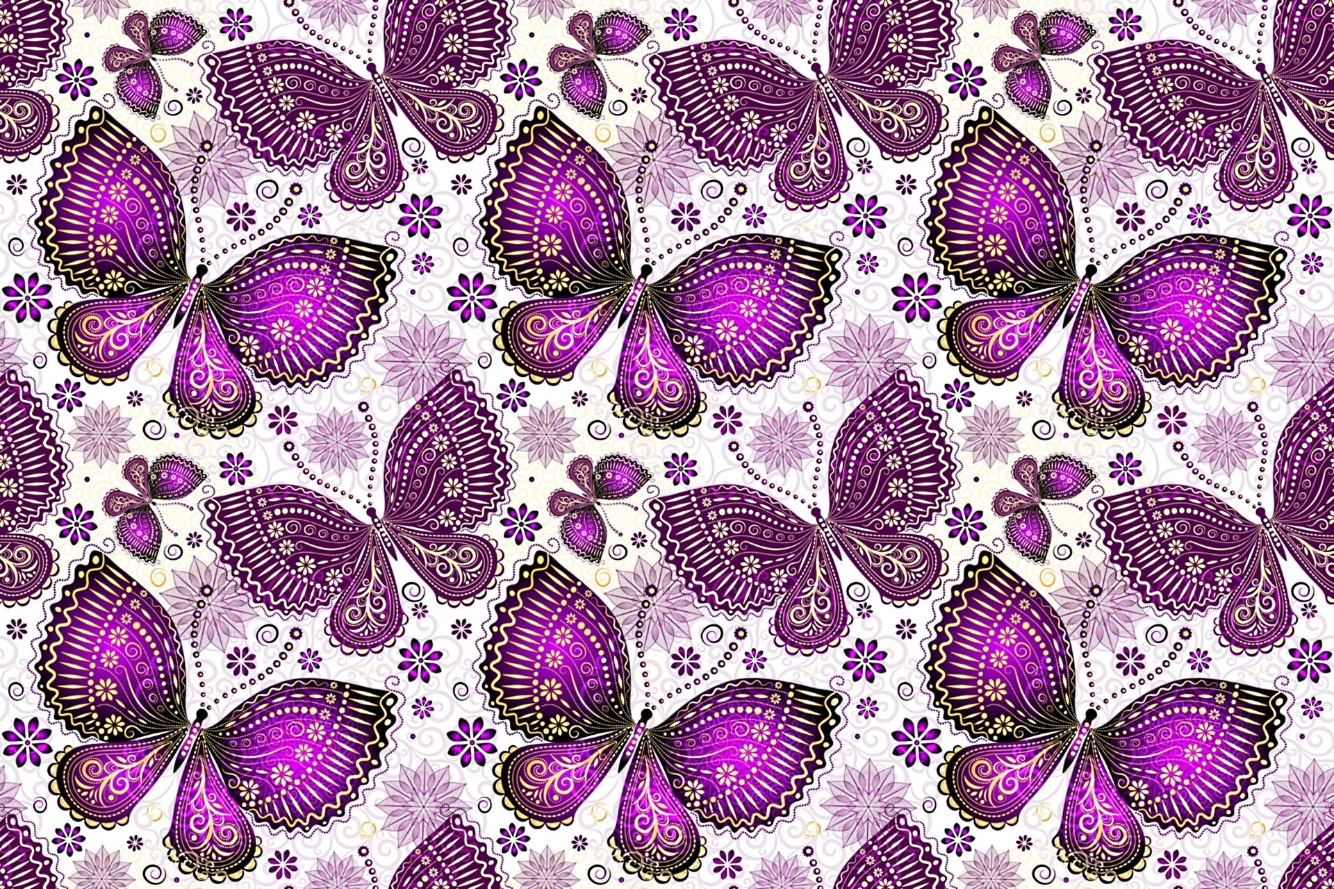 butterfly pattern wing