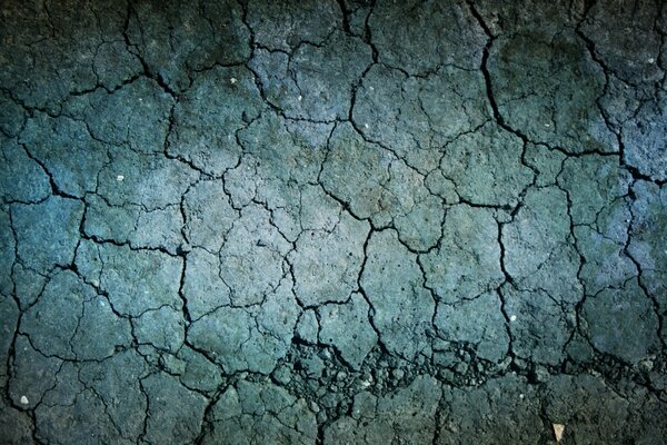 Cracked dry earth and that s it