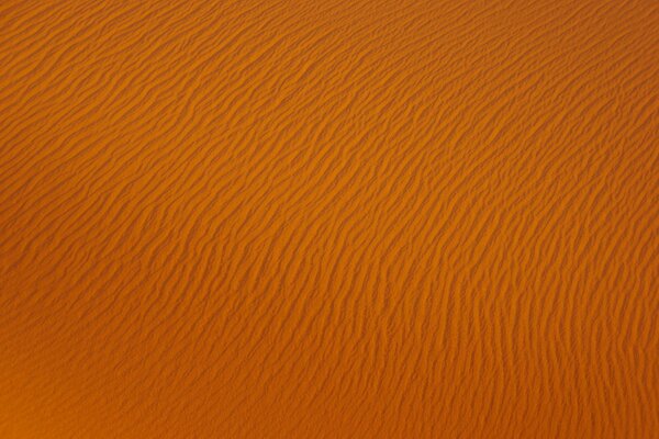 Texture de sable de velours du désert