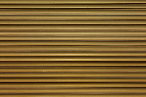 Several cream-colored slats