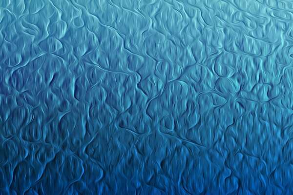 Wavy light blue texture curves