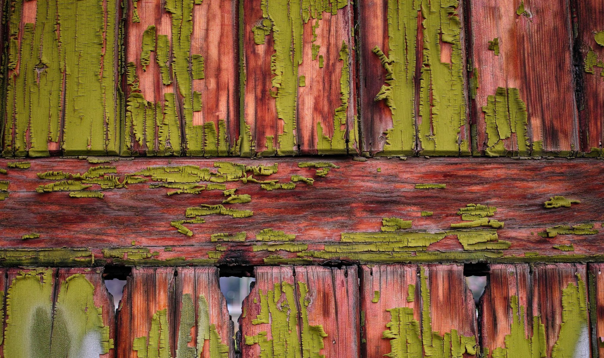 clôture planches peinture texture