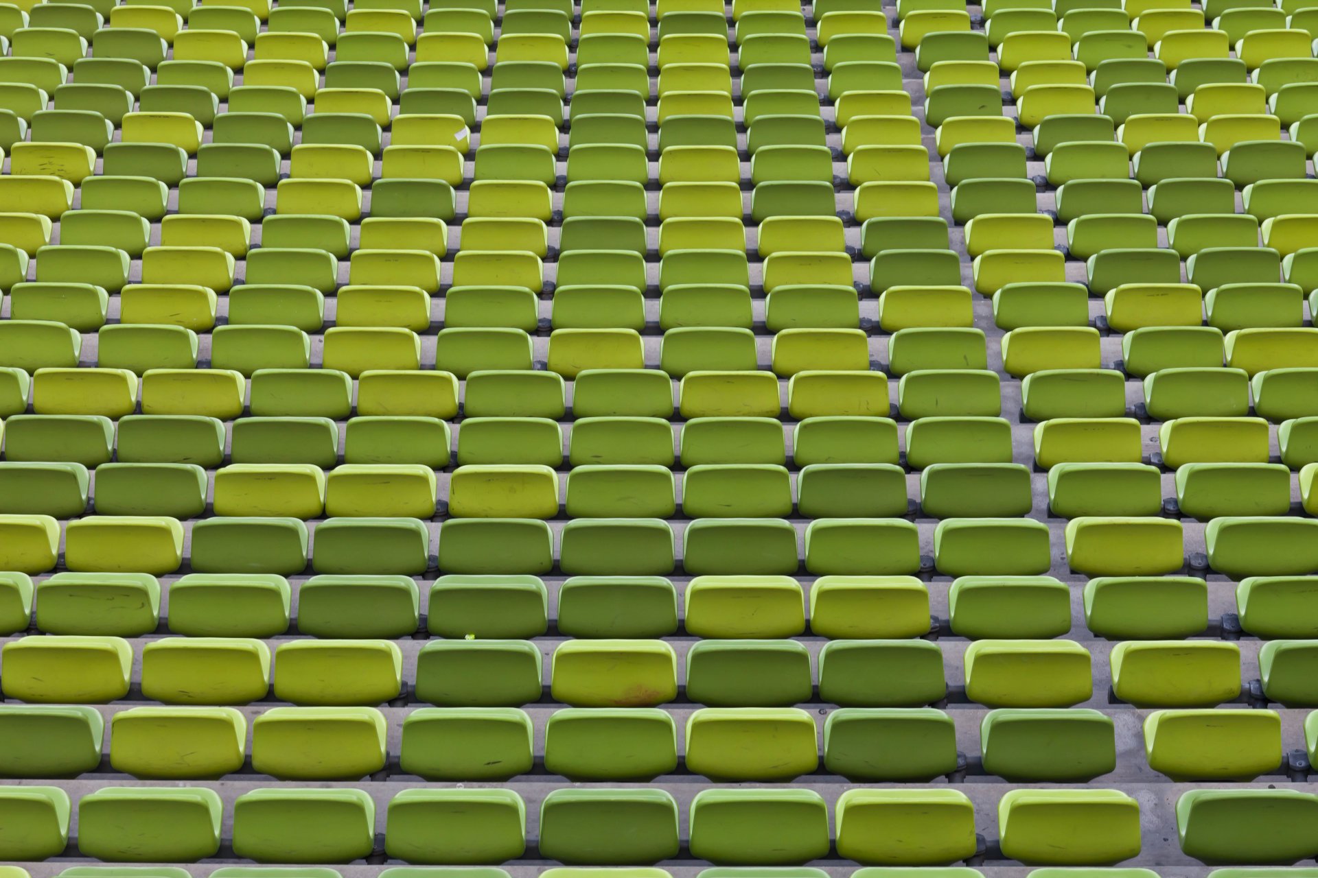 sillones verde estadio olímpico munich alemania