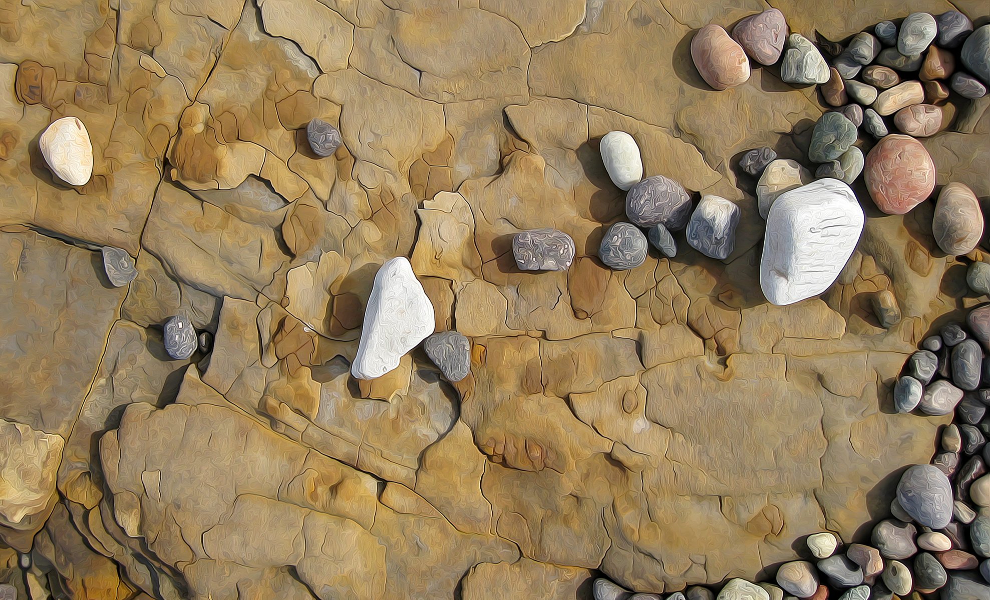 rock stones rendering picture vector