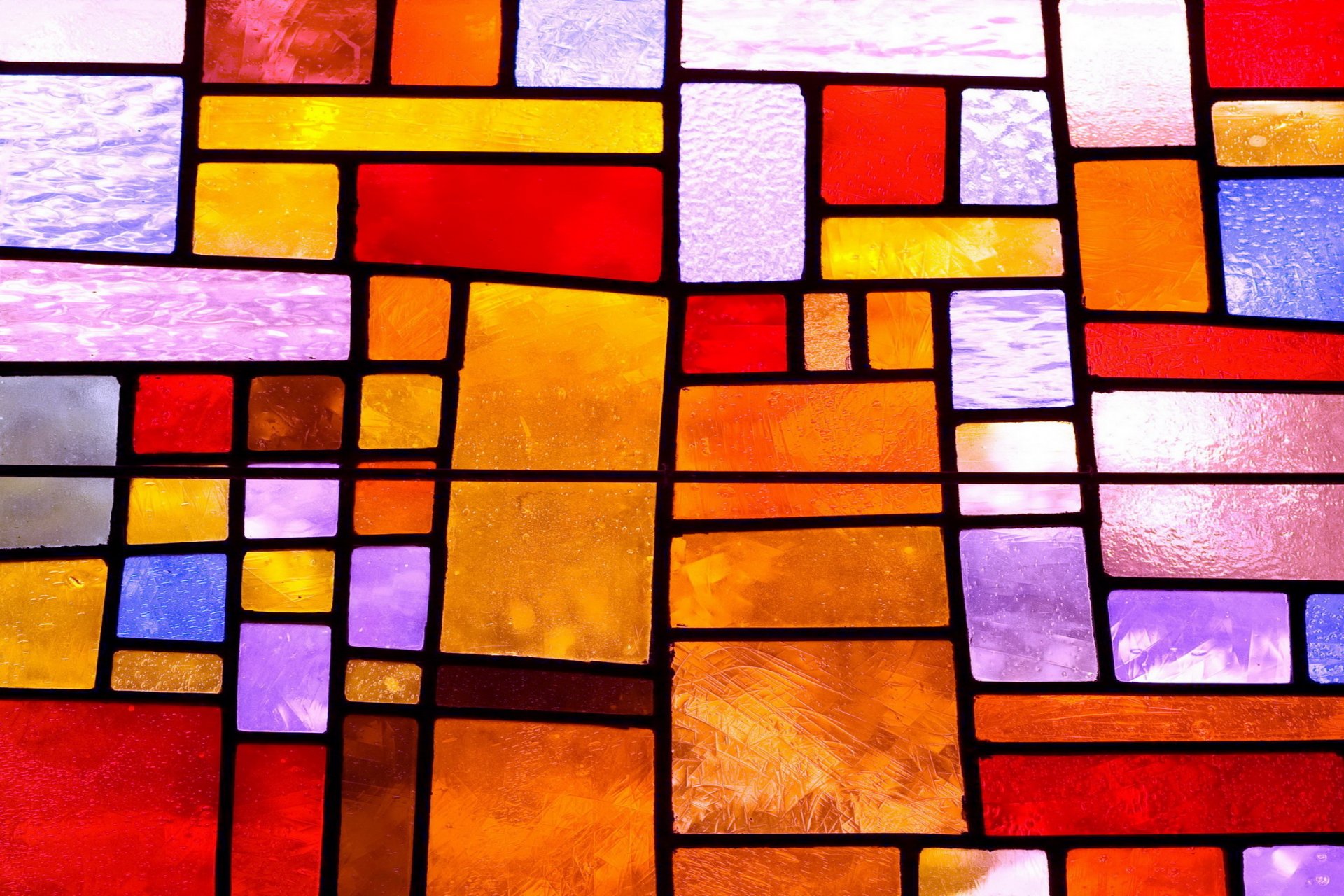 colorful abstract background stained glass edition