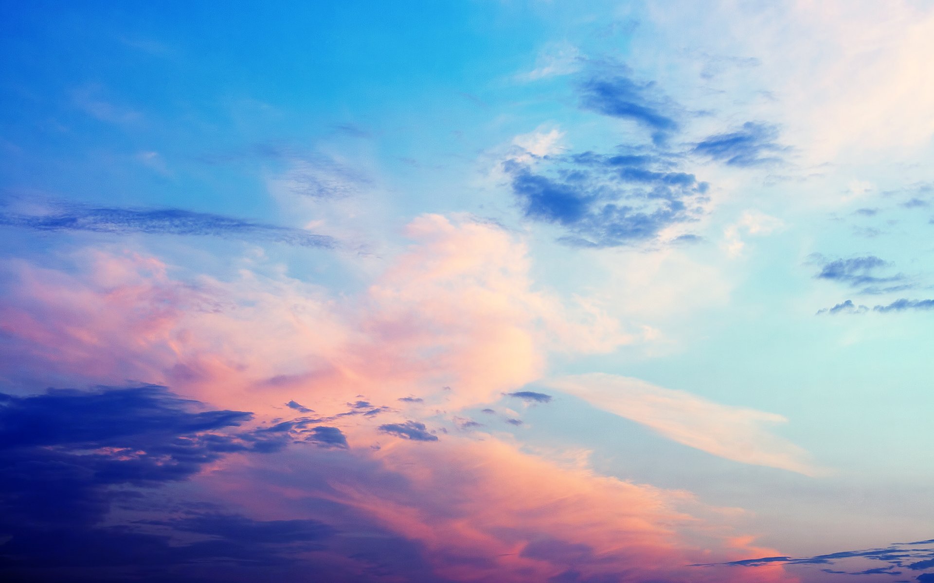 himmel wolken sonnenuntergang