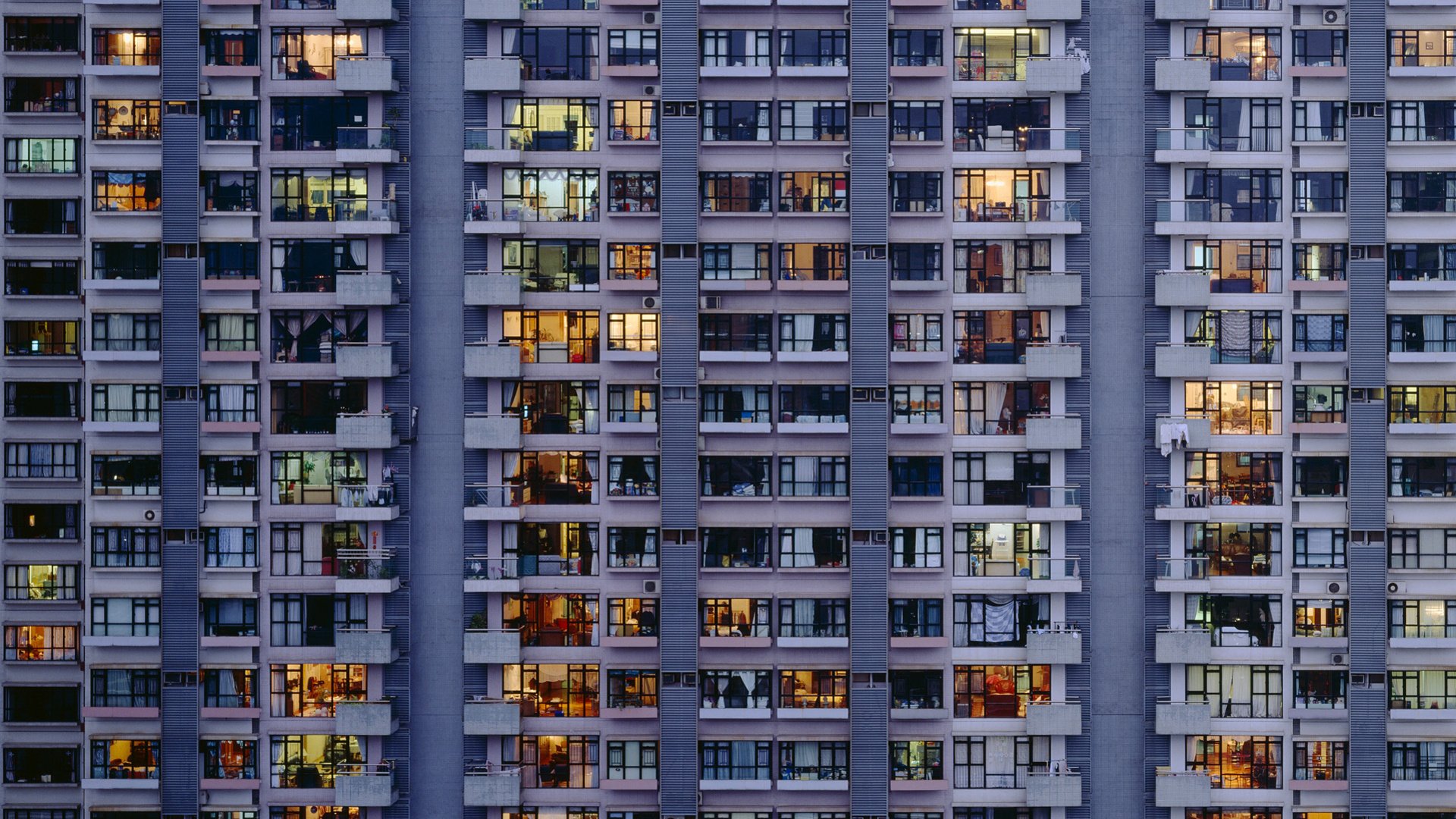 edificio apartamento ventanas