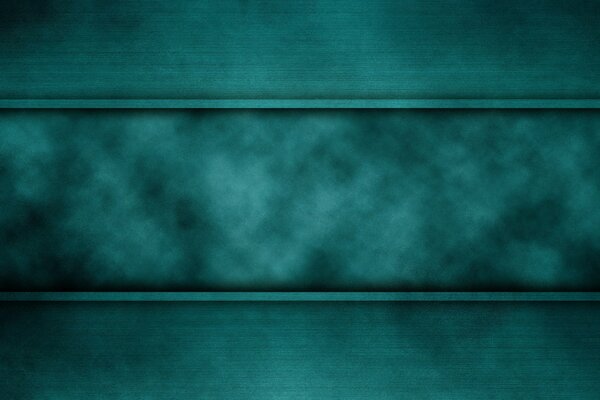 Turquoise horizontal stripe on texture pattern