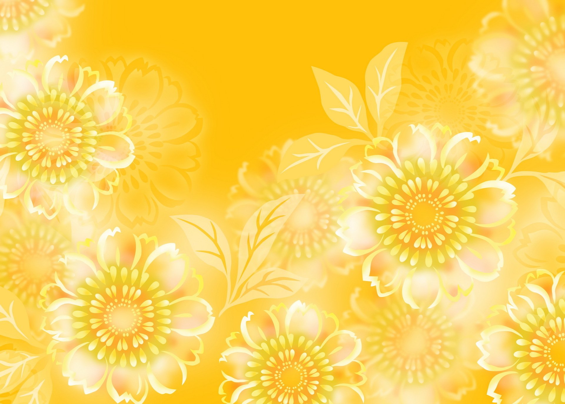 flower yellow pattern