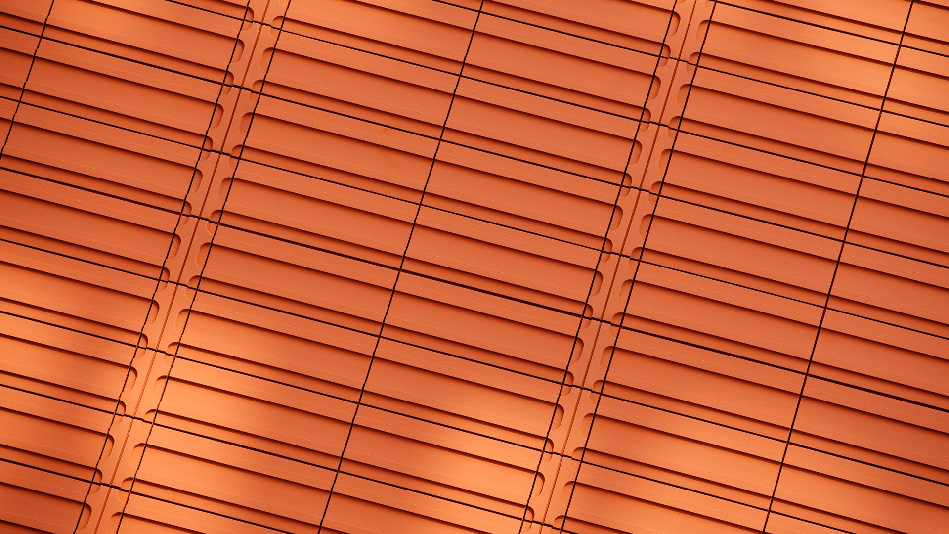 lines pattern red roof