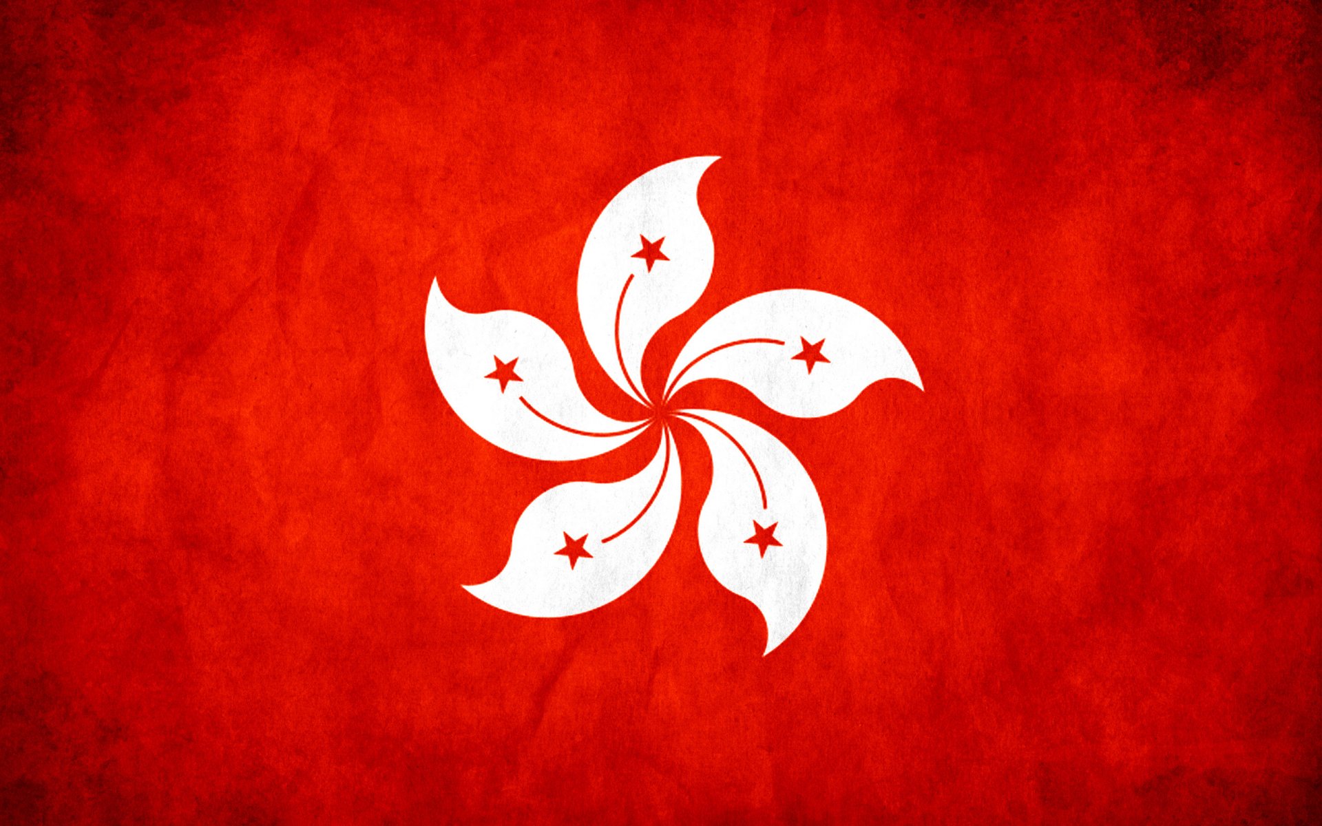 textur flagge rot hongkong