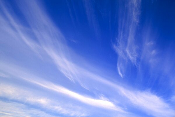 Die Wolken am Himmel sind immer schön