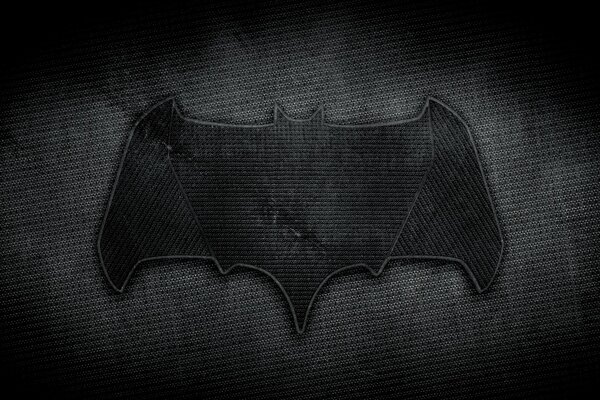 Logo Batman pour ordinateur de bureau noir