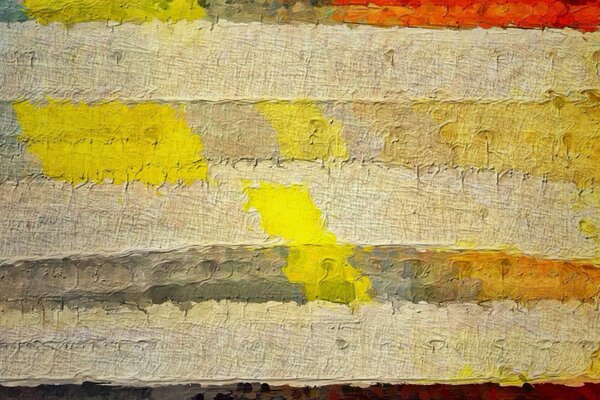 Pittura di colore giallo