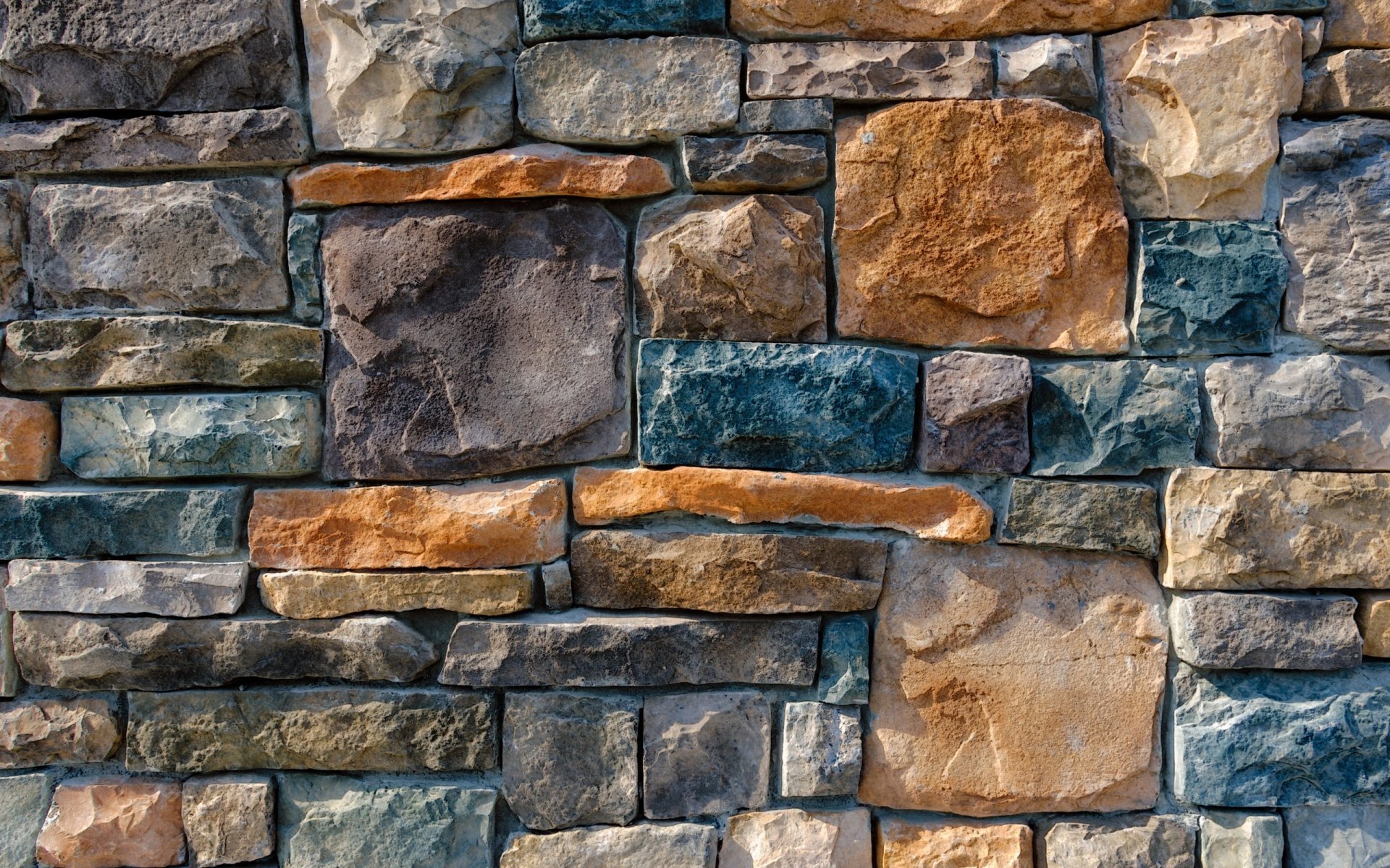 wall stone colorful pattern