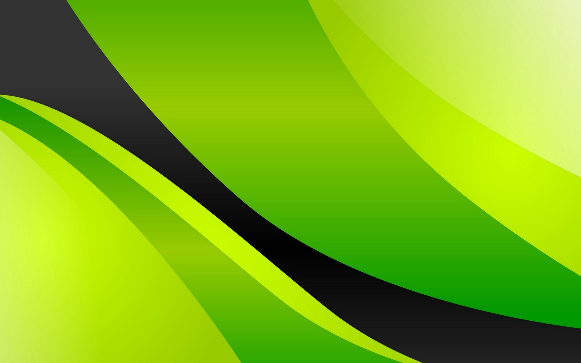 green background