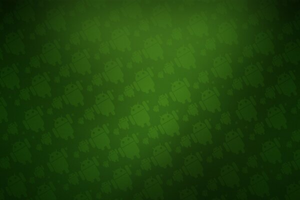 Green background leaves wallpaper