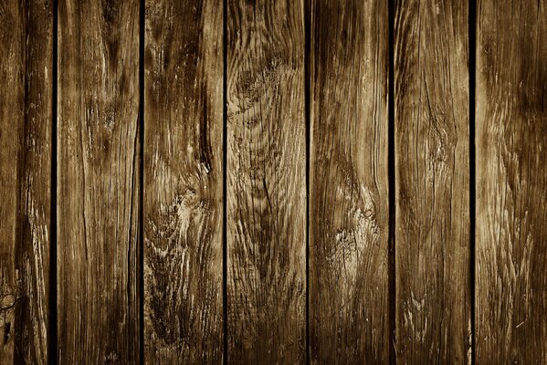 Textured wooden brown wall