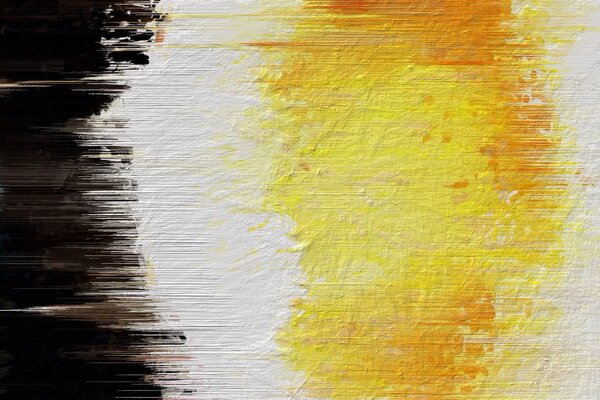 Background with black-white-yellow-orange stripes