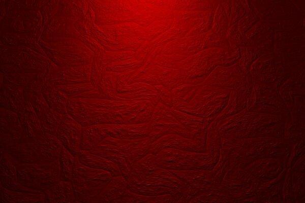 Red monotonous screensaver with blackout