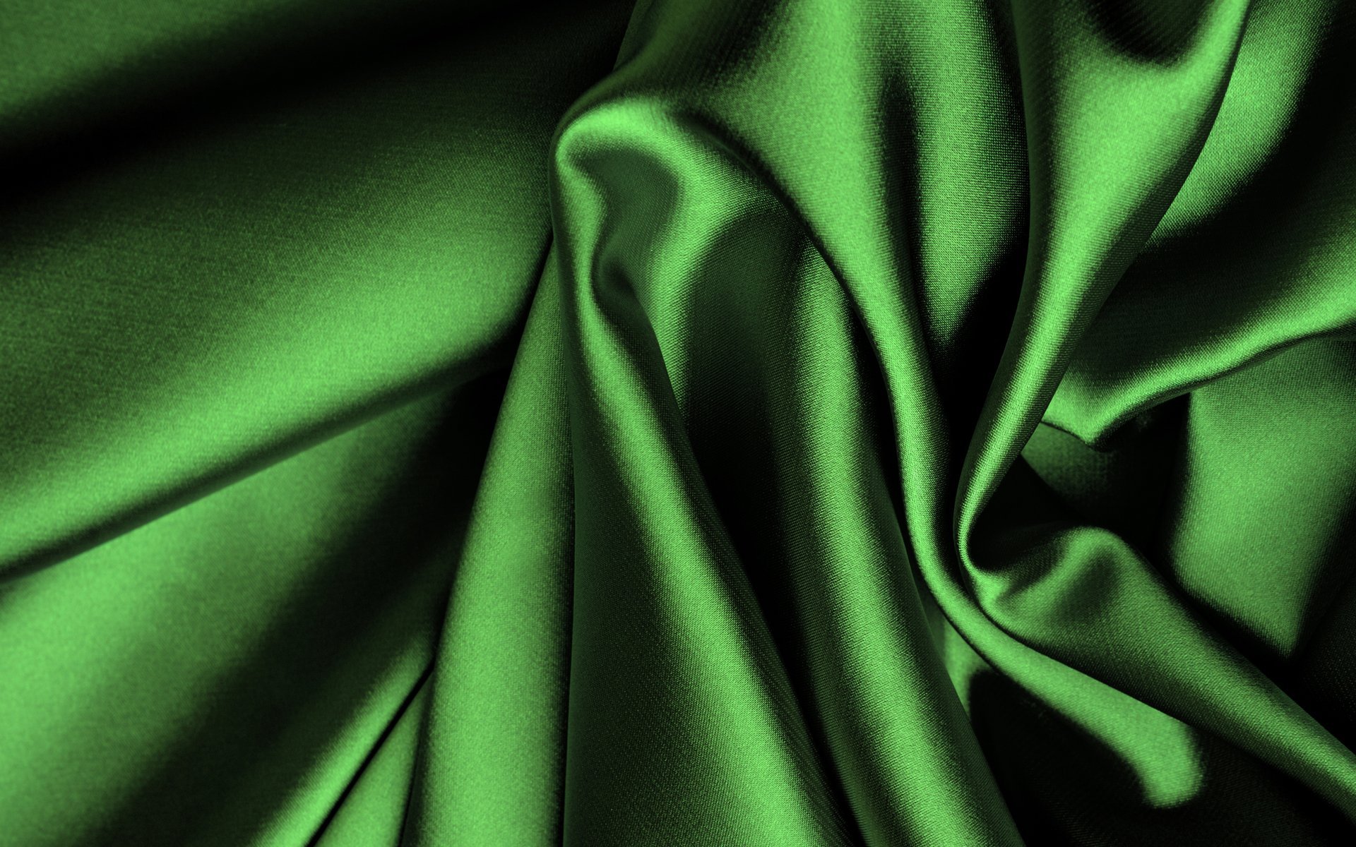 raso verde seta tessuto pieghe