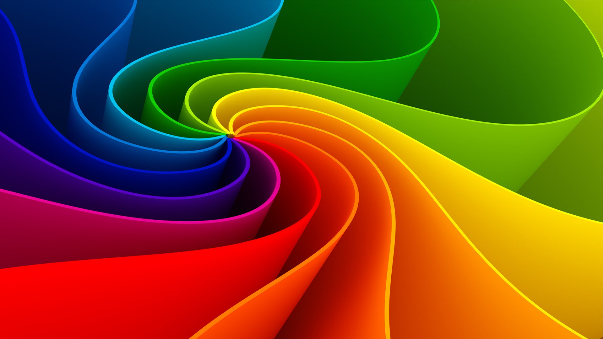 espectro arco iris ciclo rayas