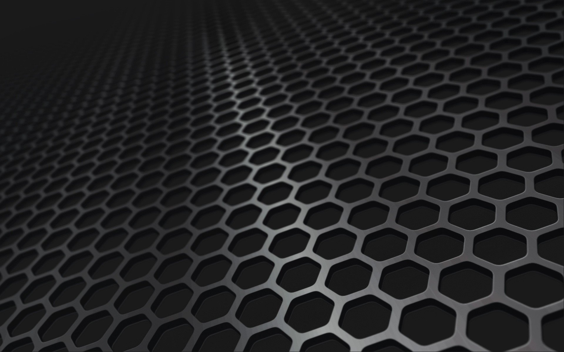 the structure grille hexagon