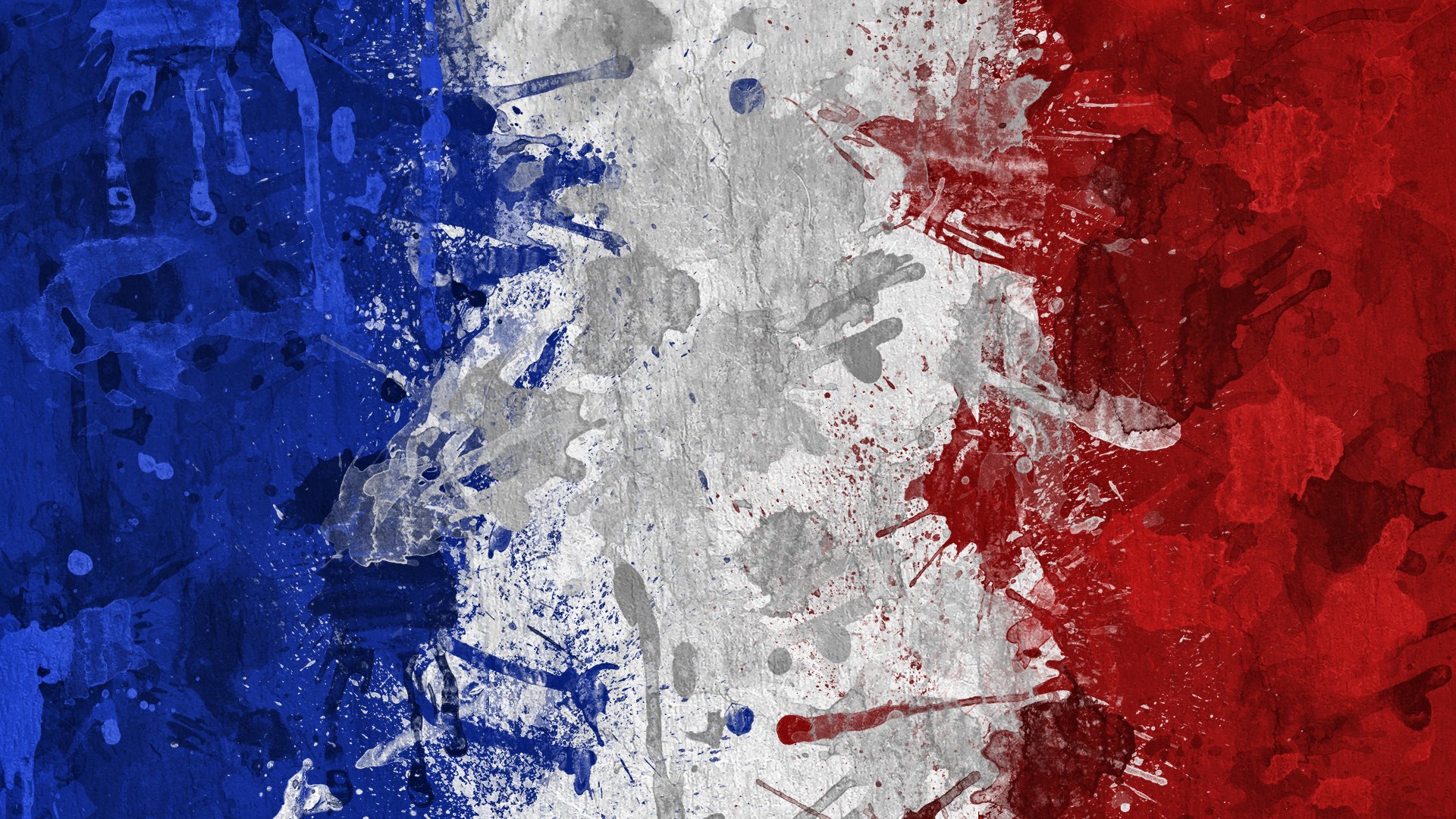 francja flaga farby
