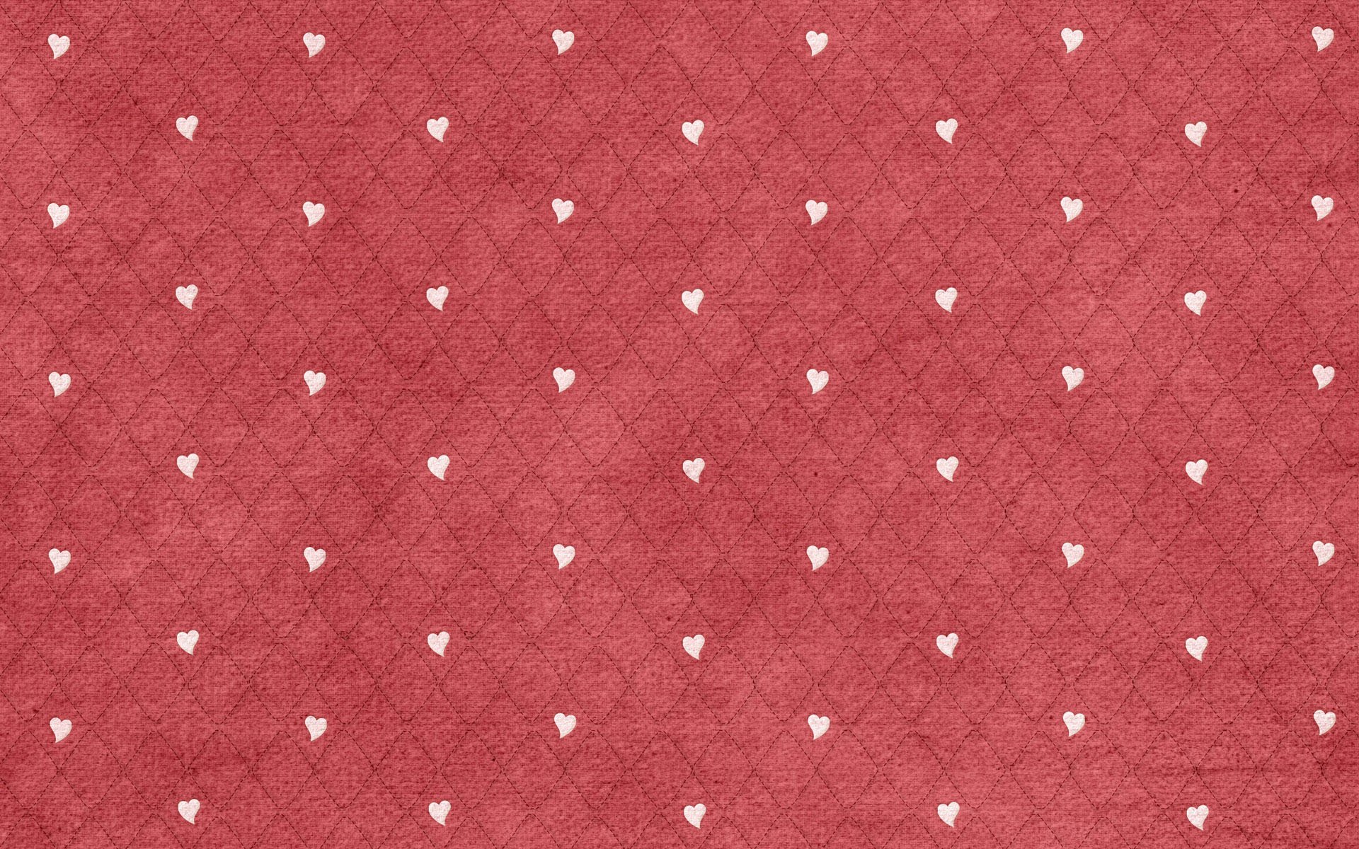 heart white red background diamonds cloth