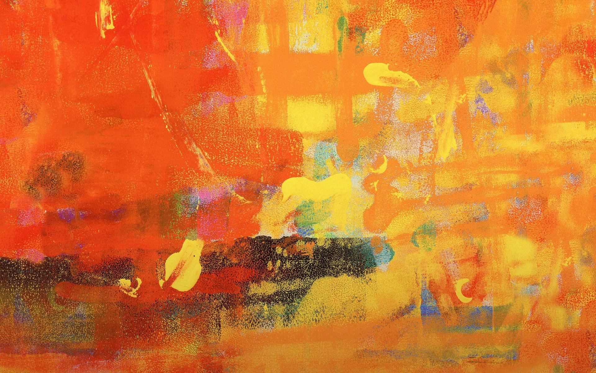 art orange peinture texture osx rétine
