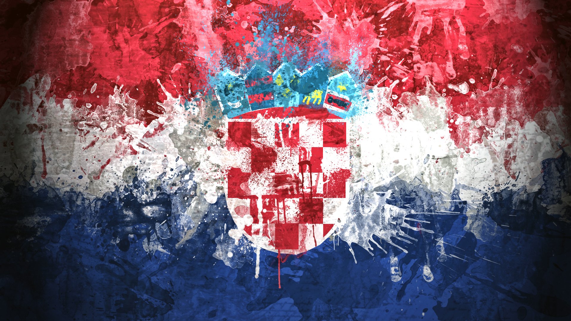 kroatien republik kroatien republik hrvatska flagge wappen farben