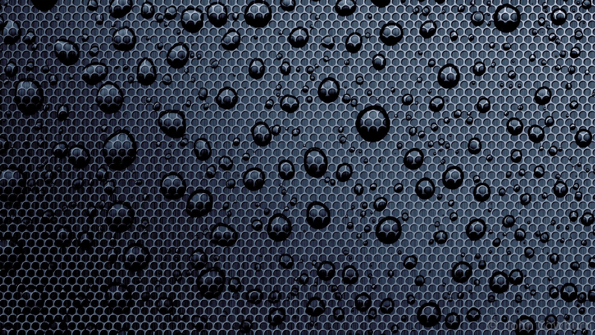 textur tropfen viele mesh