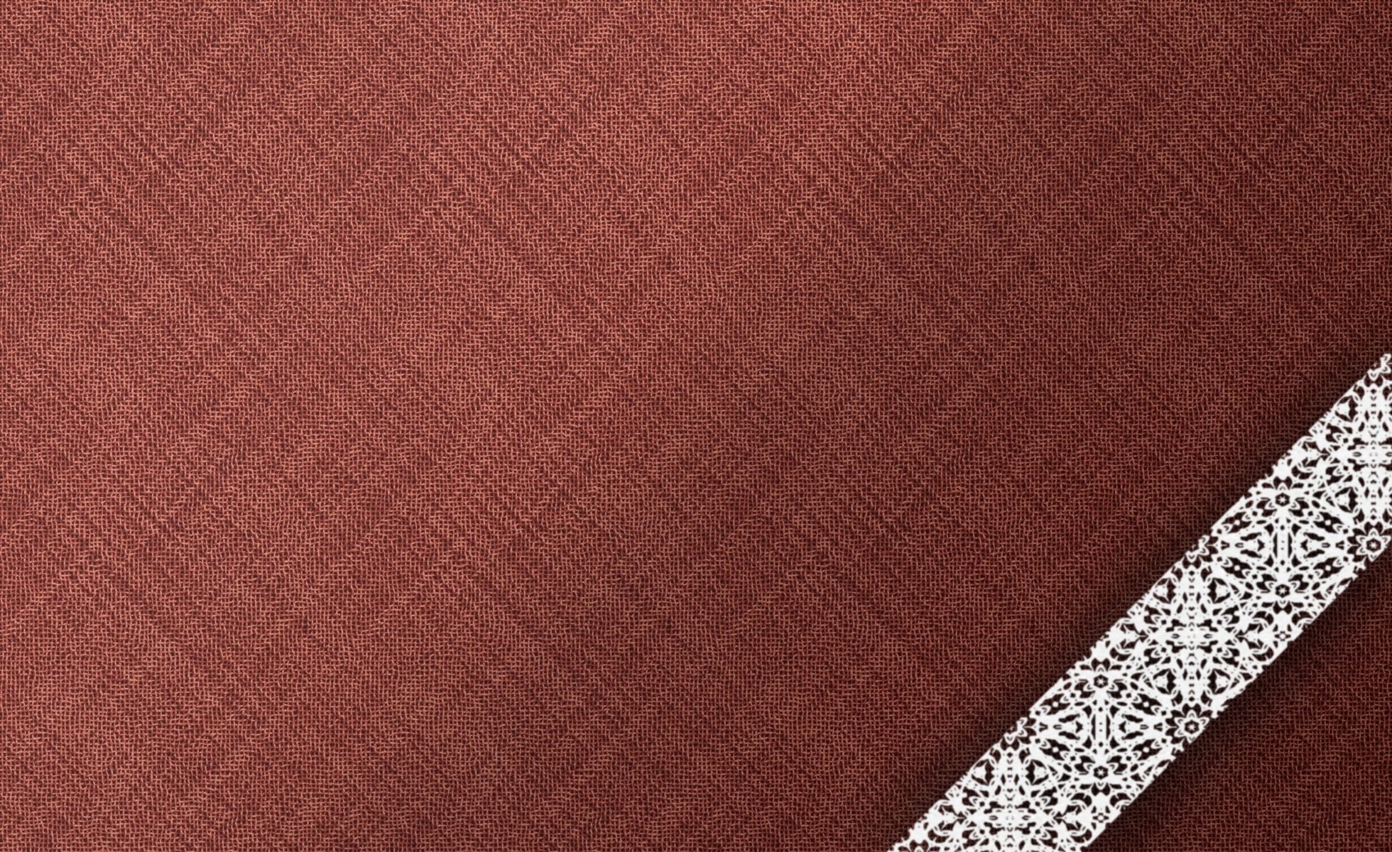 textures background cloth burgundy brown white lace