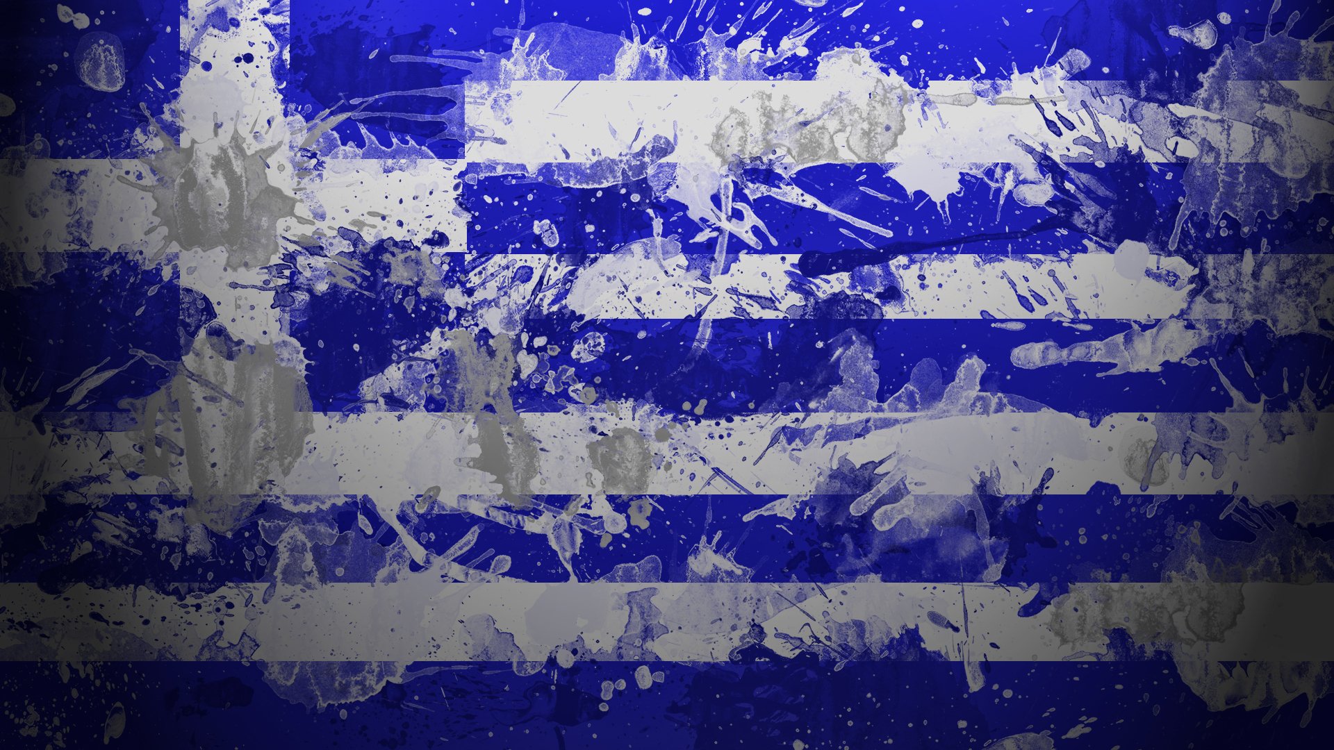greece the hellenic republic ελληνική δημοκρατία flag paint