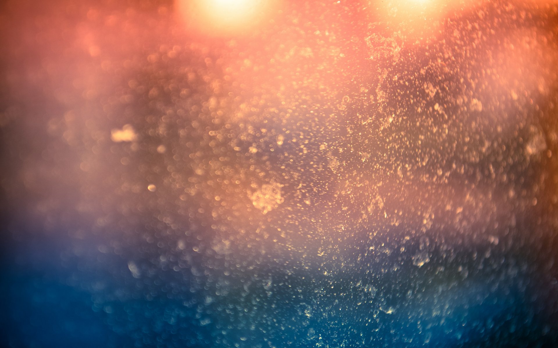 abstracción enfoque bokeh agua gotas luz pintura enfoque colores 2560x1600
