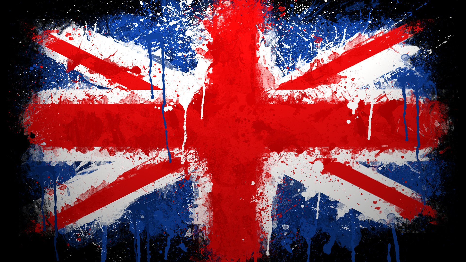 union jack drapeau royaume-uni peinture