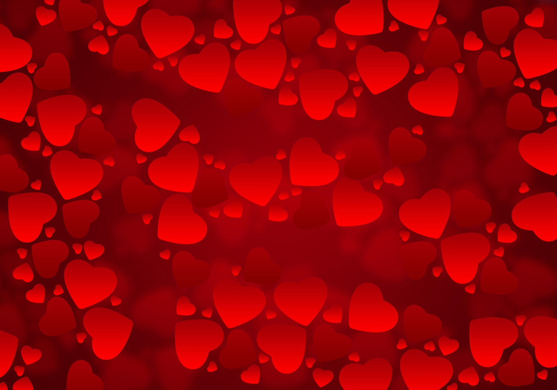 rojo fondo textura corazones