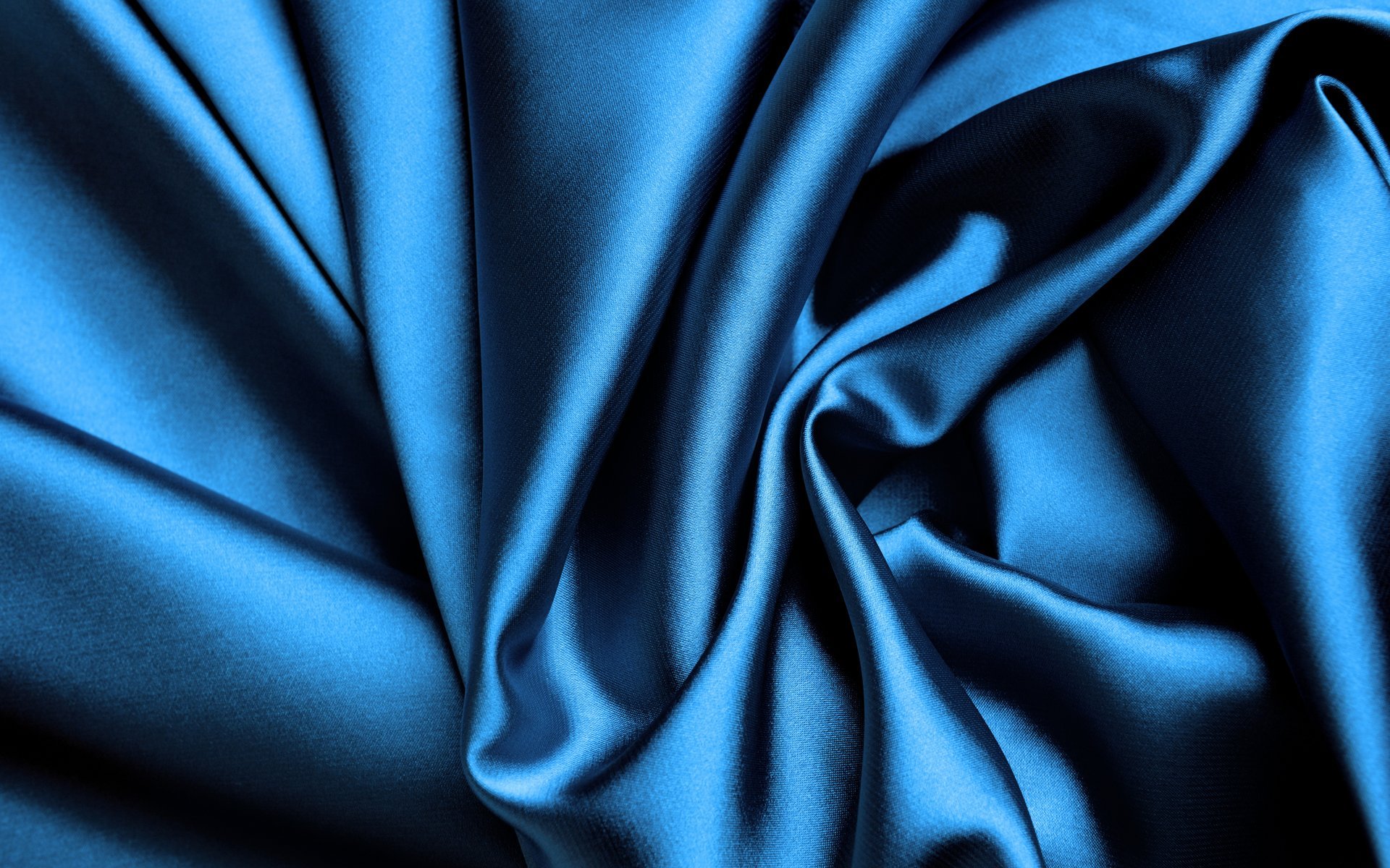 seta seta raso blu glitter pieghe tessuto