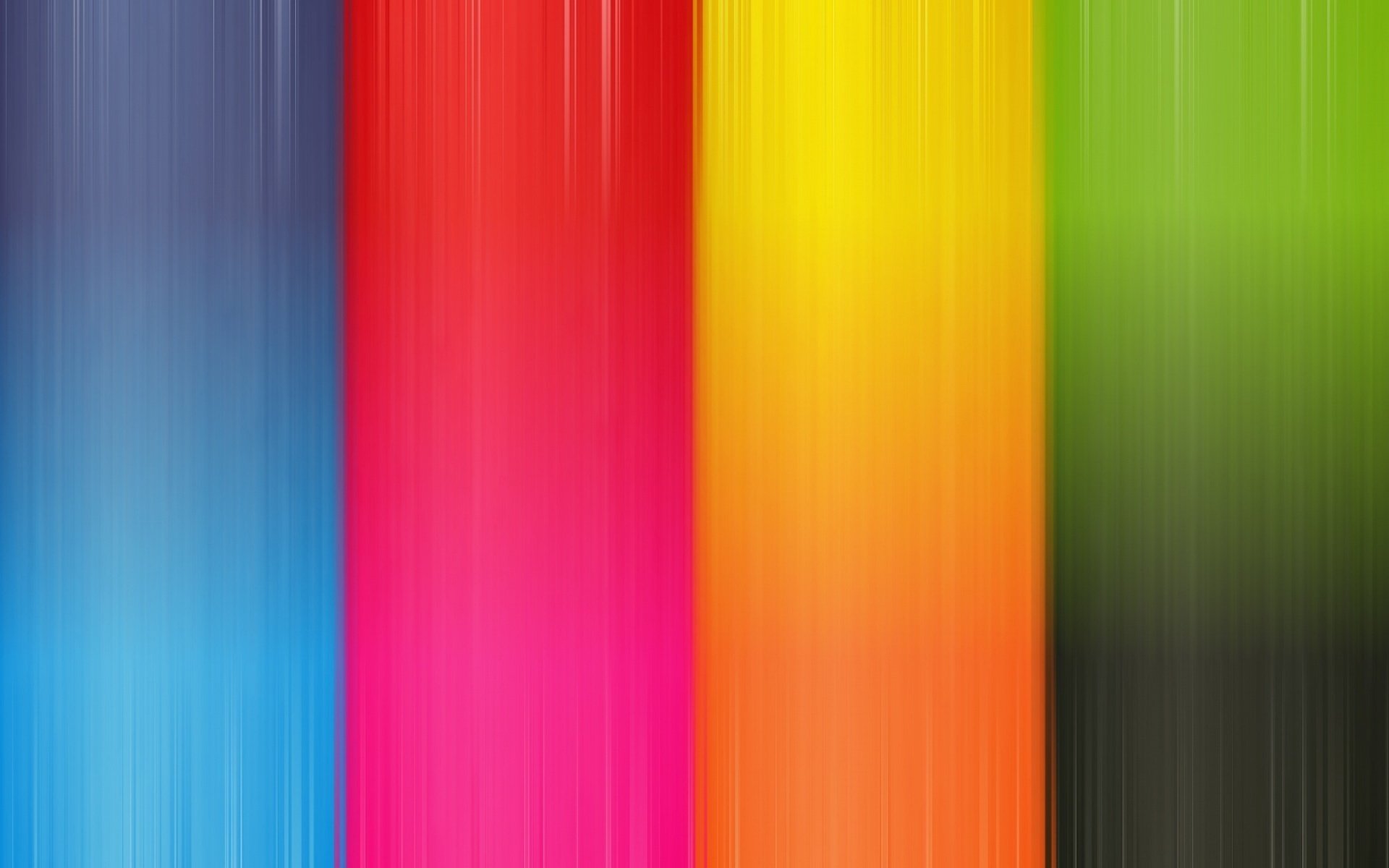 blau cyan rot magenta orange